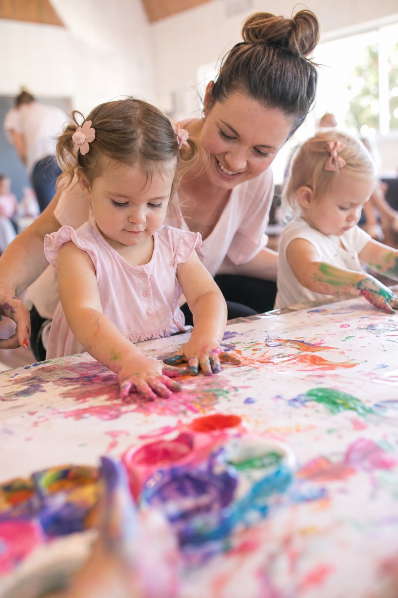 Creative play session