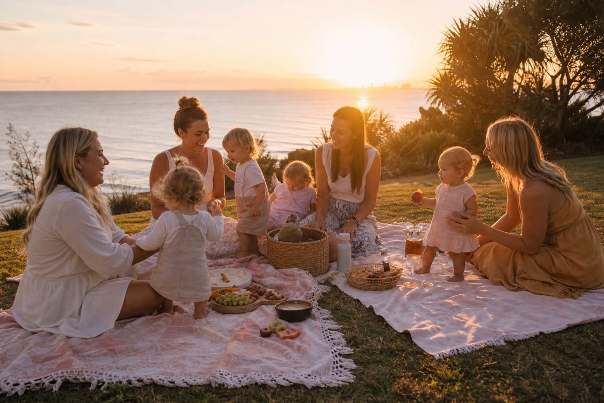 Sunset picnic